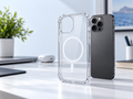 iPhone 15 Clear Magnetic Shockproof Case